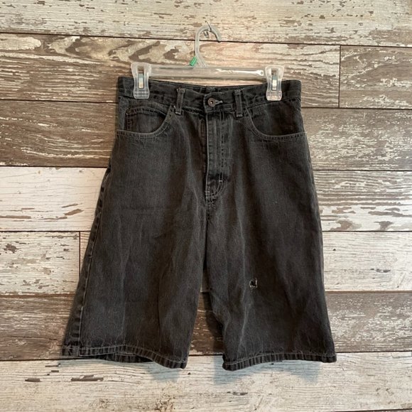 Route 66 Pants - Orignal Clothing Co Route 66 Black Denim Jean Shorts
